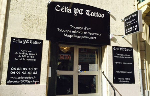 Celia YC Tattoo  Salon de tatouage, Marseille 7ème 13007, 1 bis place