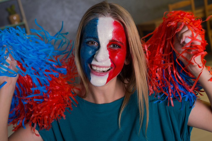 Un Maquillage Au Top Pour Soutenir L quipe De France Un Maquillage Au Top Pour Soutenir L quipe De France